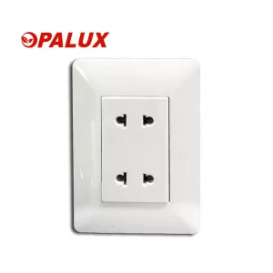 TOMA DOBLE P/EMPOTRAR 2P BLANCO 16A