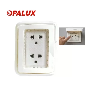 IDROBOX TOMA DOBLE BLANCO IP55