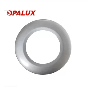 PLACA COVER OCTALED METÁLICO PLATA