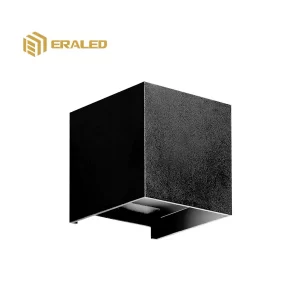 LUZ DE PARED NEGRO 6W 3000K