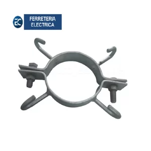 ABRAZADERA T/ COLLARIN DE 4 GANCHOS Ø125 MM