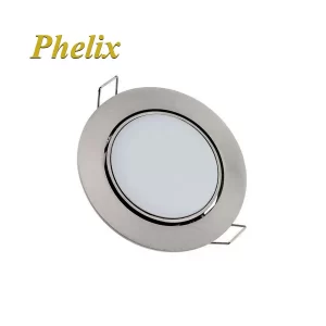 SPOT NIQUEL 7W LUZ BLANCA P/CAJA OCTOGONAL