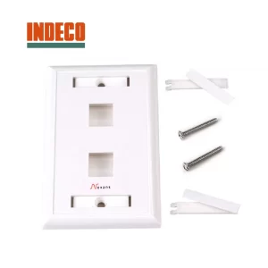 FACE PLATE 2 PUERTOS RJ45